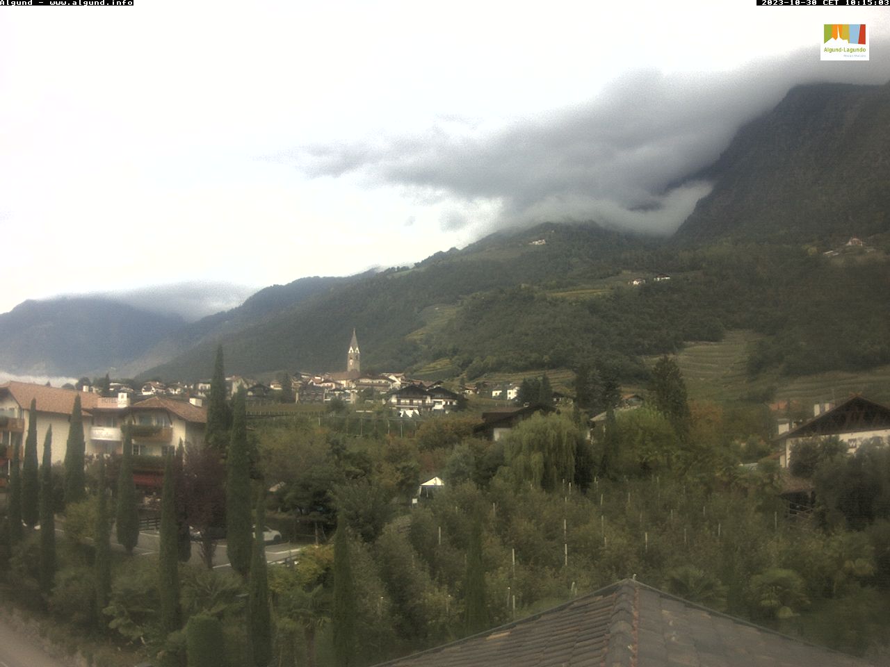 Webcam mit Blick Richtung Algund